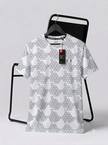 Premium Men's Printed Crew Neck T-Shirt (002)