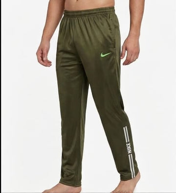 Premium Men's Sports Track Trousers (Green)