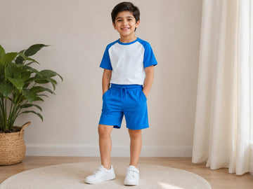 Kids Sports T-Shirt &amp; Shorts Set (006)