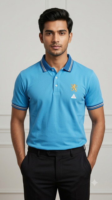 Premium Men's Polo Shirt Big Embroidery) (Copy)