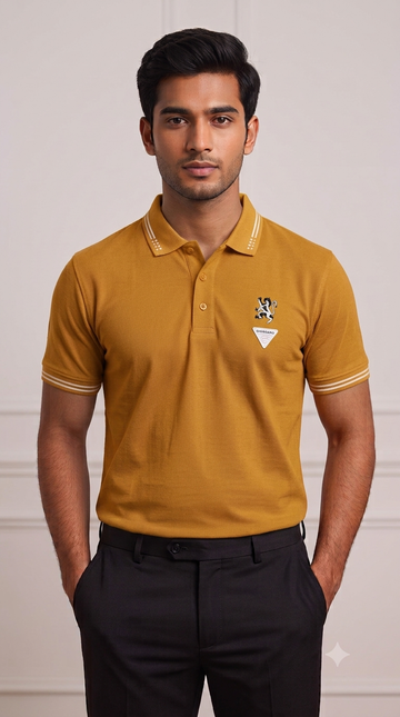 Premium Men's Polo Shirt Big Embroidery)